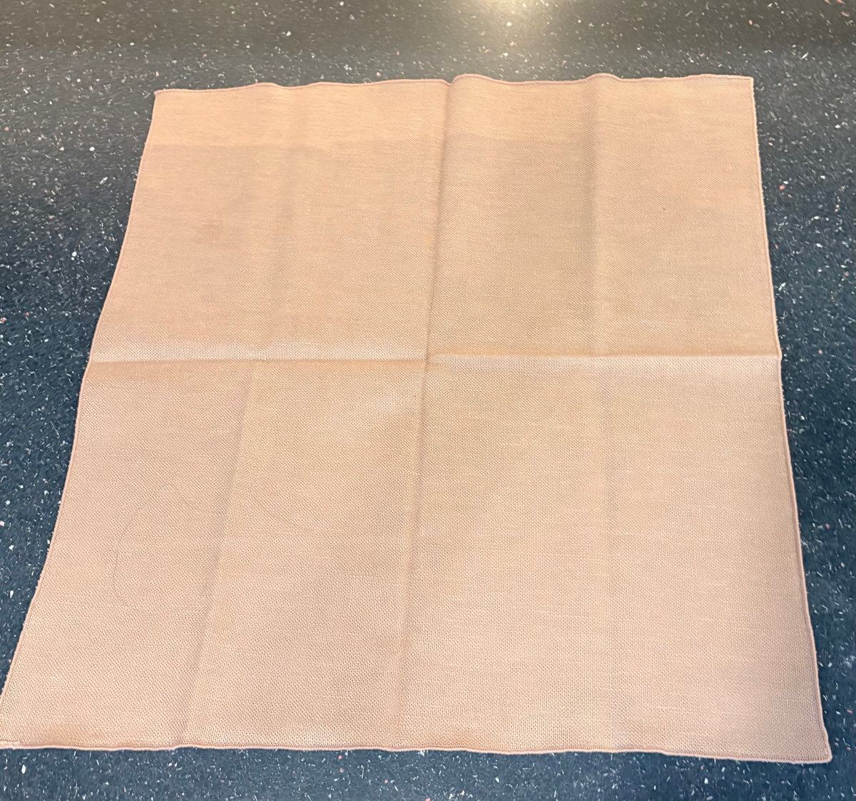 Vintage Mocha Cloth Napkins, Set of 8