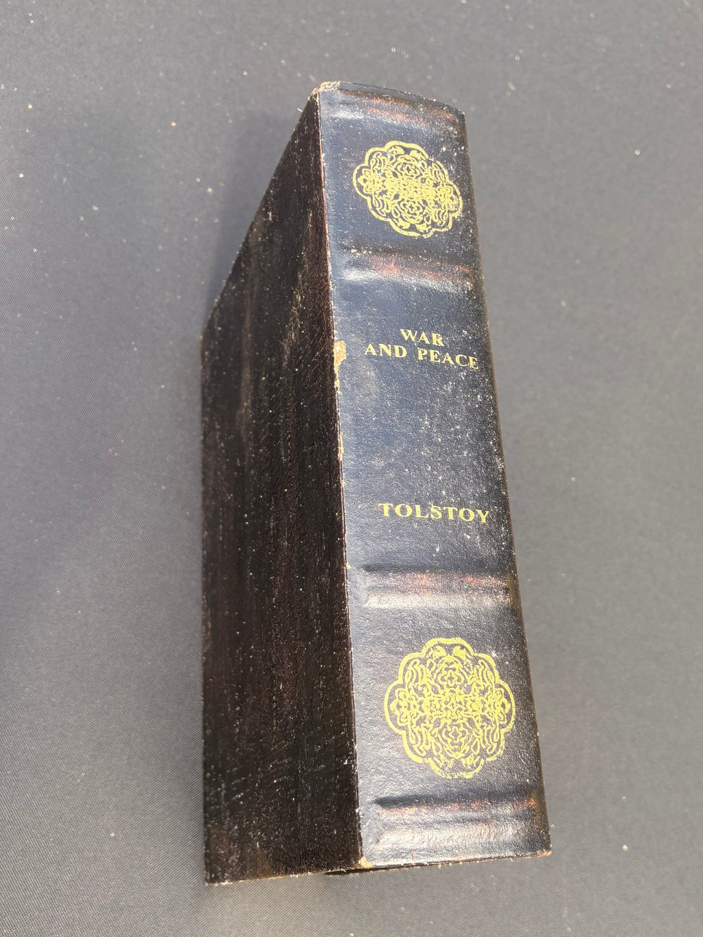Vintage "War and Peace" Secret Storage Book Box