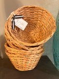 Set of 5 Wicker Baskets