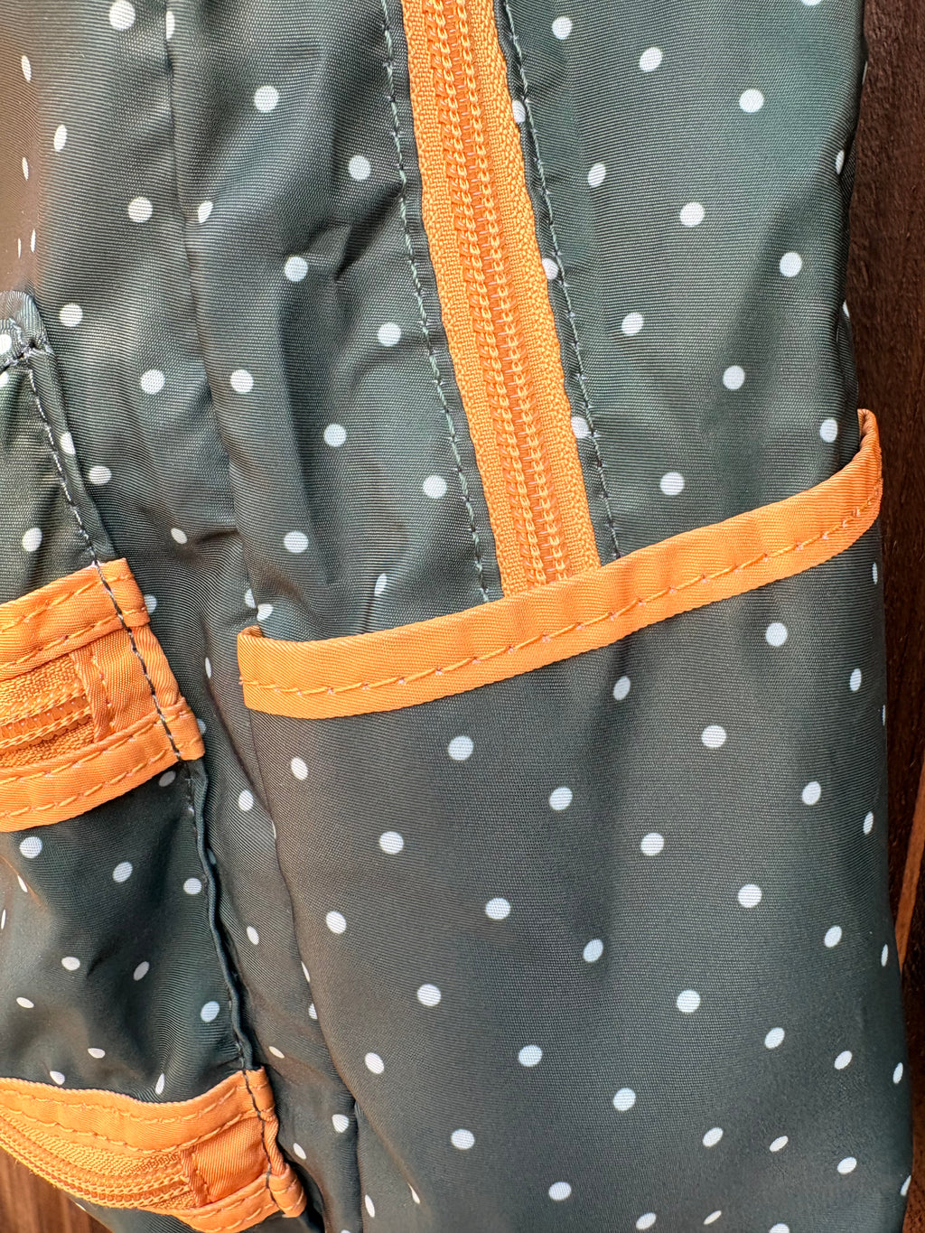 Matilda Jane Green and Polka Dot Backpack