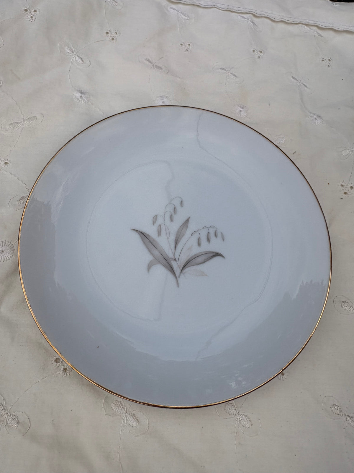 Kaysons “Golden Rhapsody” Dessert Plates, Set of 6
