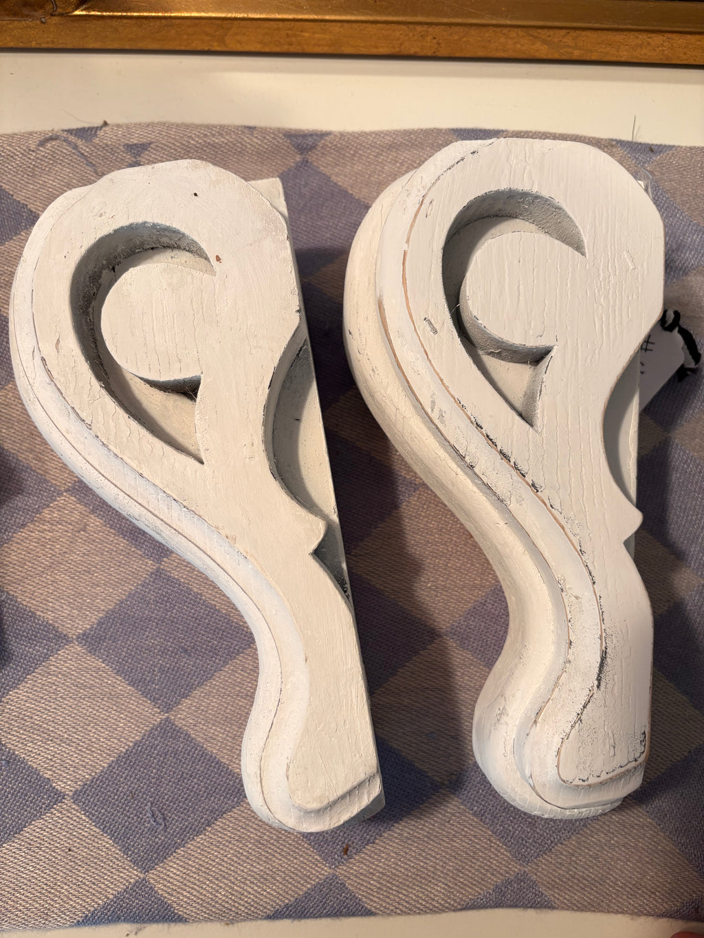 Decorative Scroll Wood Corbels