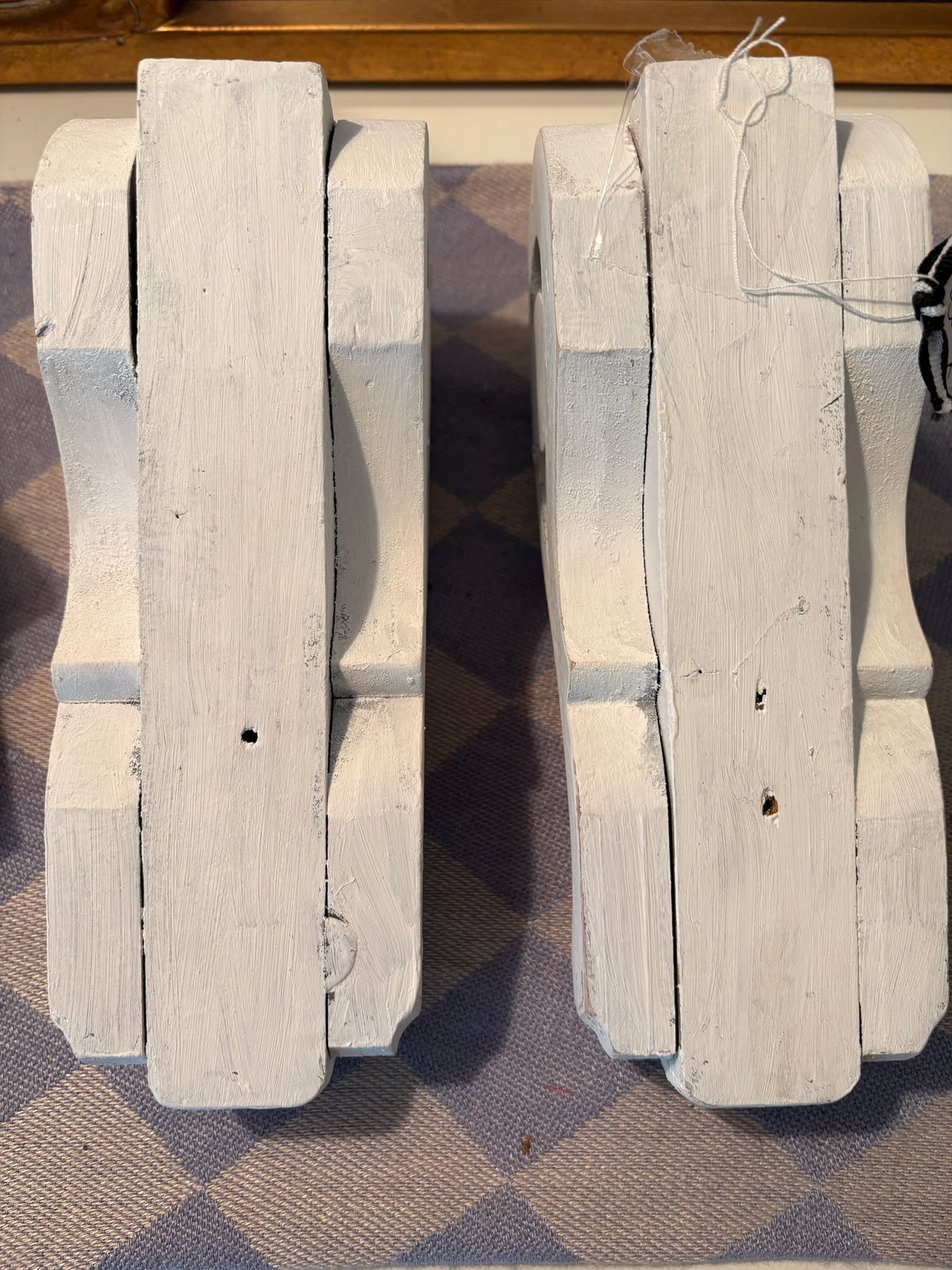 Decorative Scroll Wood Corbels