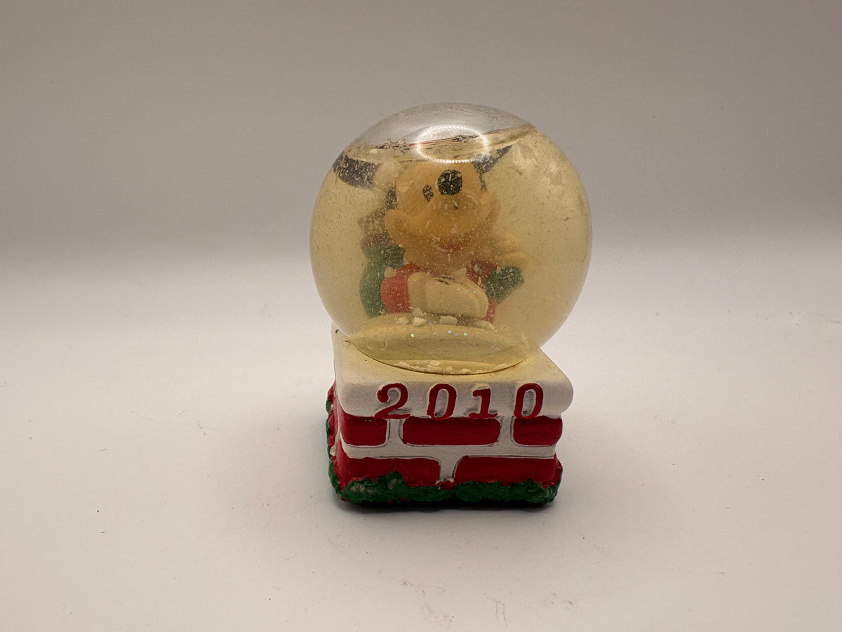 Mickey Mouse Miniature Snow Globe 2010