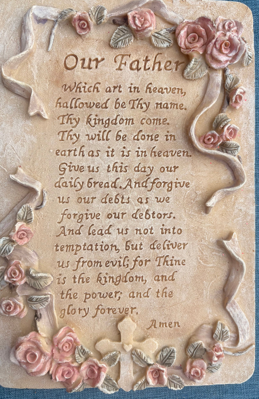 The Lord's Prayer Plaque
