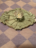 Wall Plaque with Glass Knob