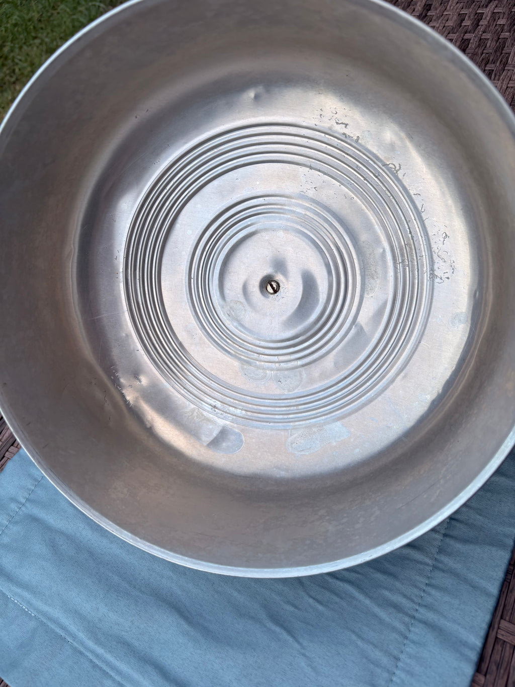 Vintage Aluminum Cake Cover