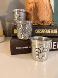 Metal Fleur De Lis Votives 3-Pc. Set