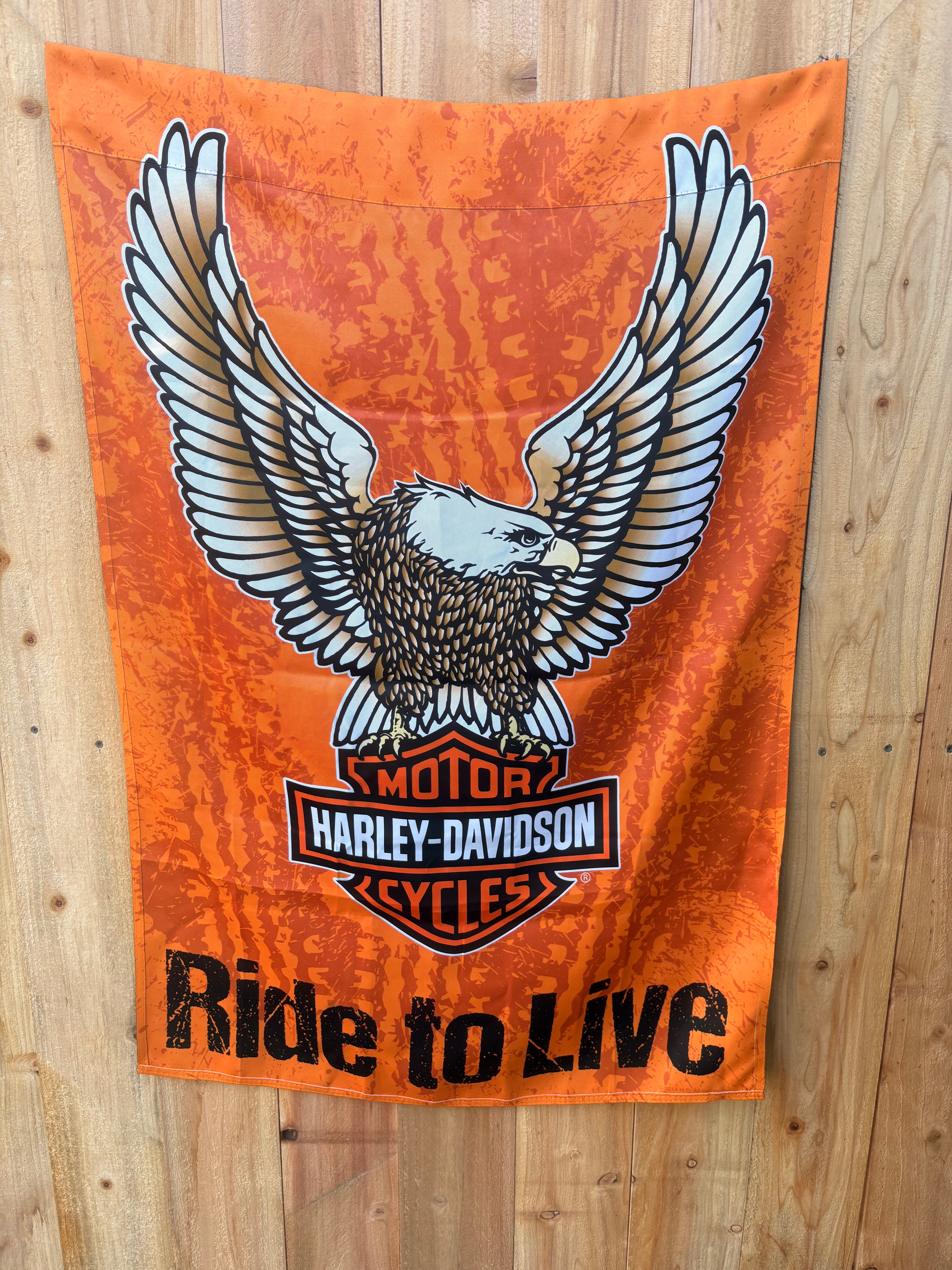 Harley Davidson Double Sided Flag