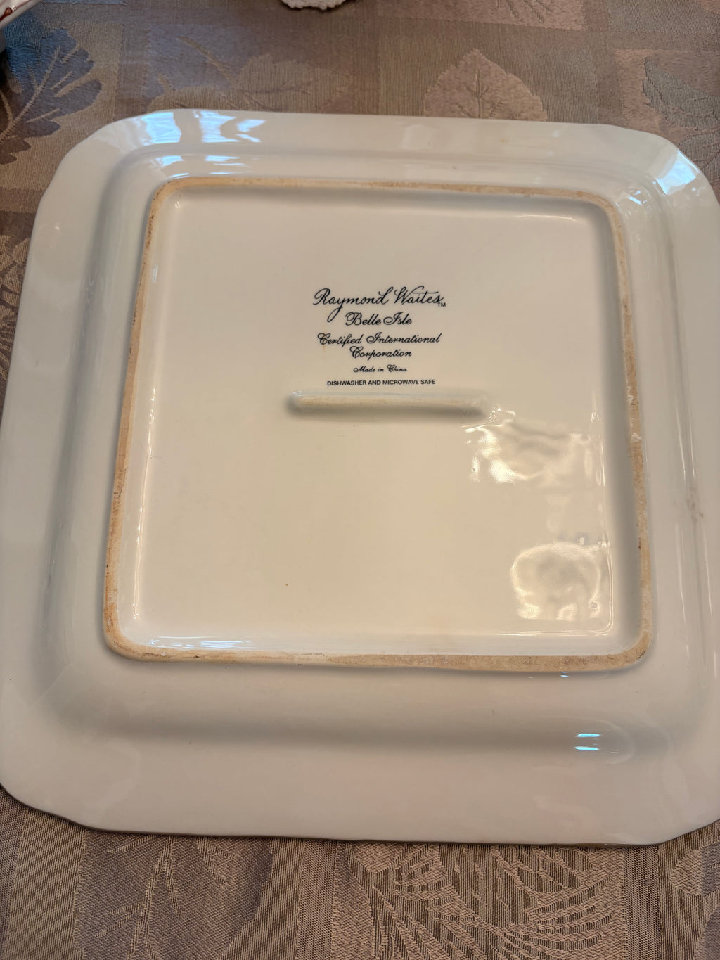 Raymond Waites "Belle Isle" 4-Piece Plate Set by Certified International