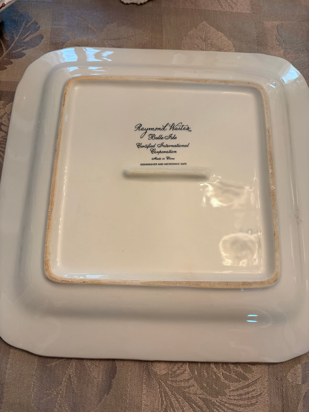 Raymond Waites "Belle Isle" 4-Piece Plate Set by Certified International