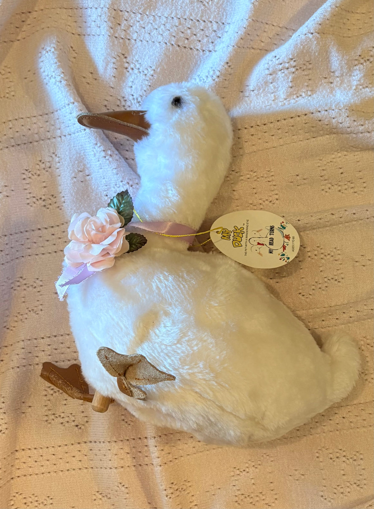 1983 My Duck Plush — Vintage Stuffed Animal