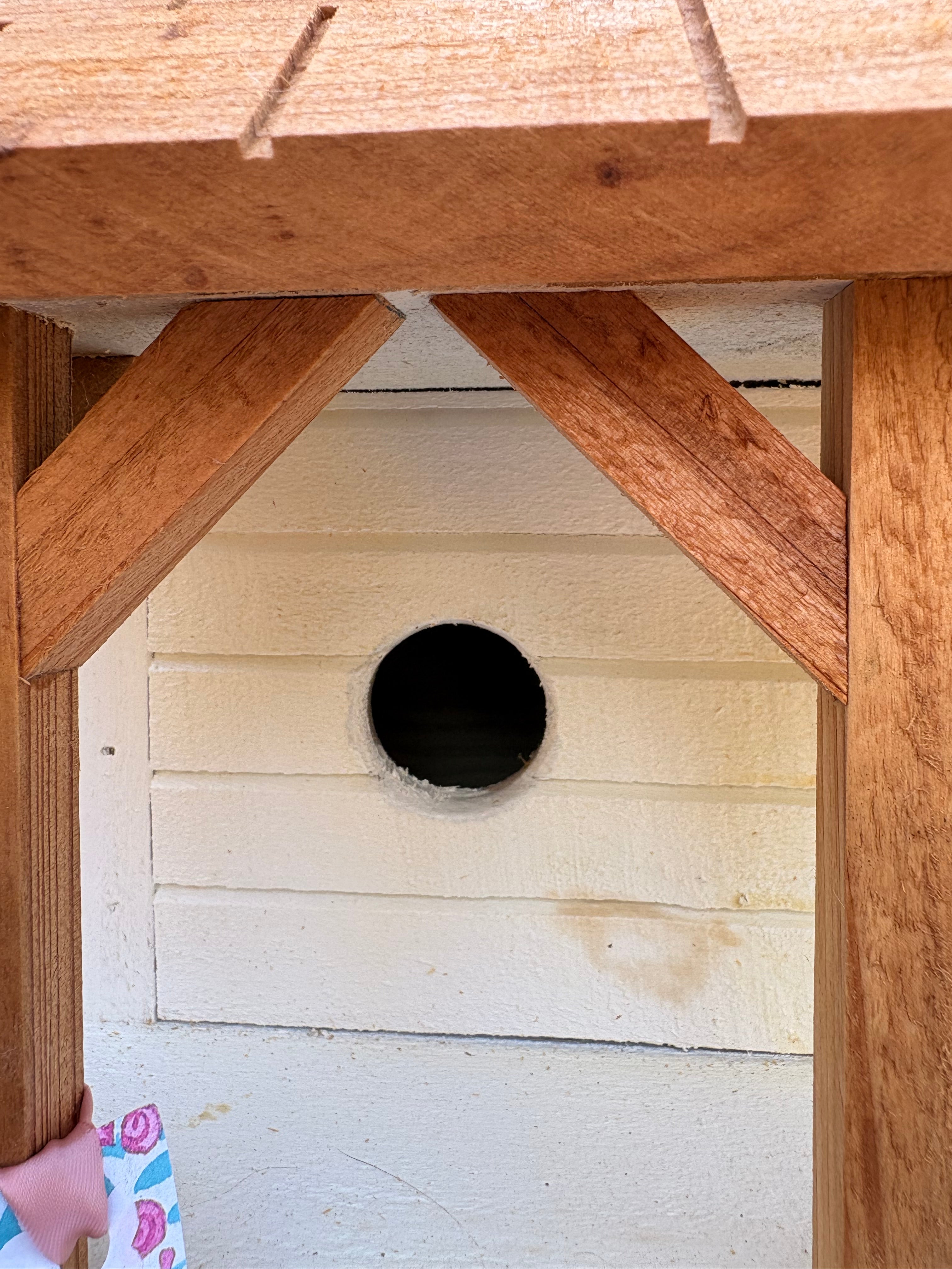 Hand Made 2-Compartment Birdhouse
