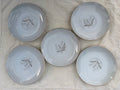Kaysons “Golden Rhapsody” Saucers, Set of 5