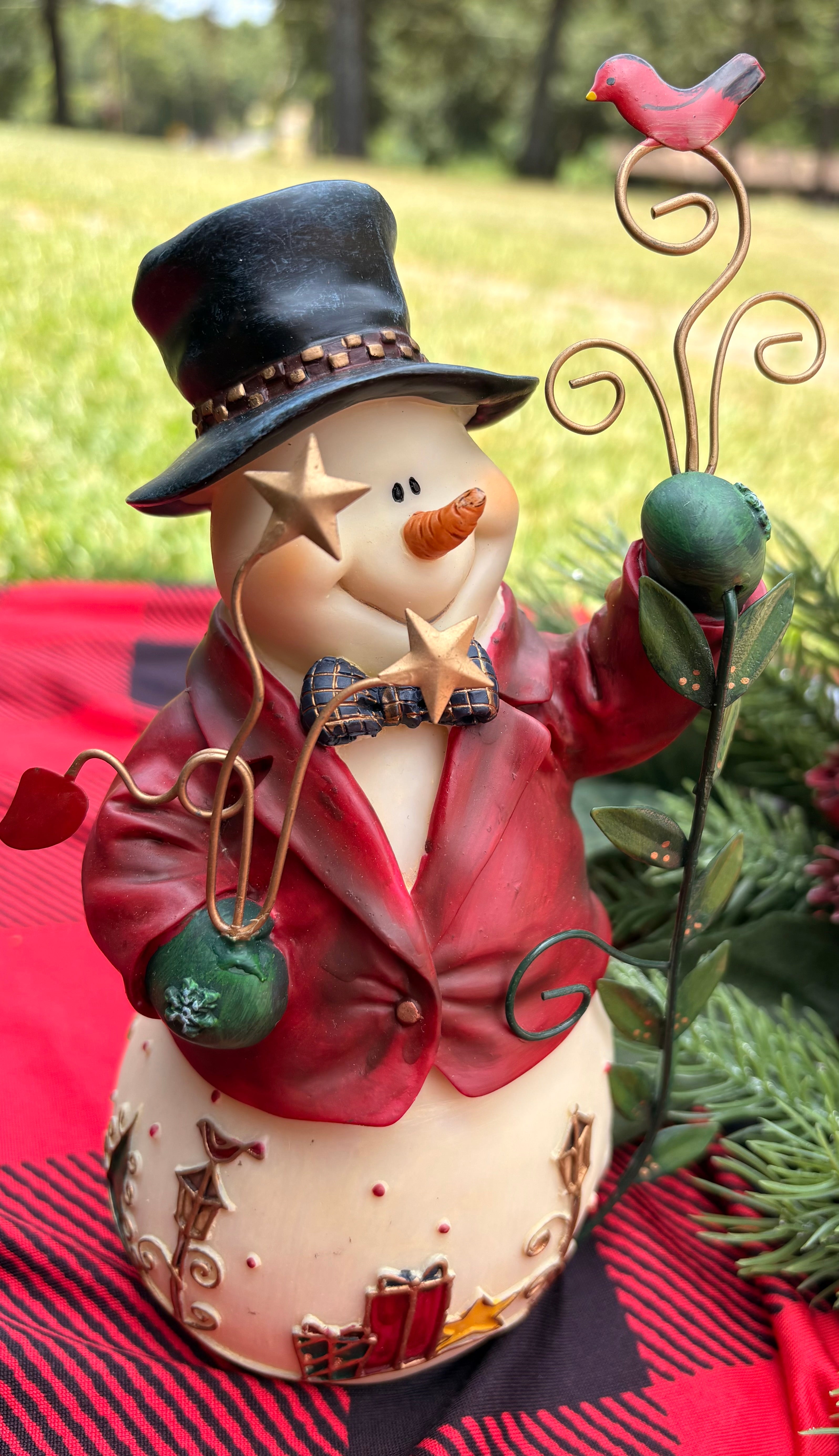 3 Pc Home Interiors "Snow Friends" Snowman Set