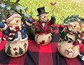 3 Pc Home Interiors "Snow Friends" Snowman Set