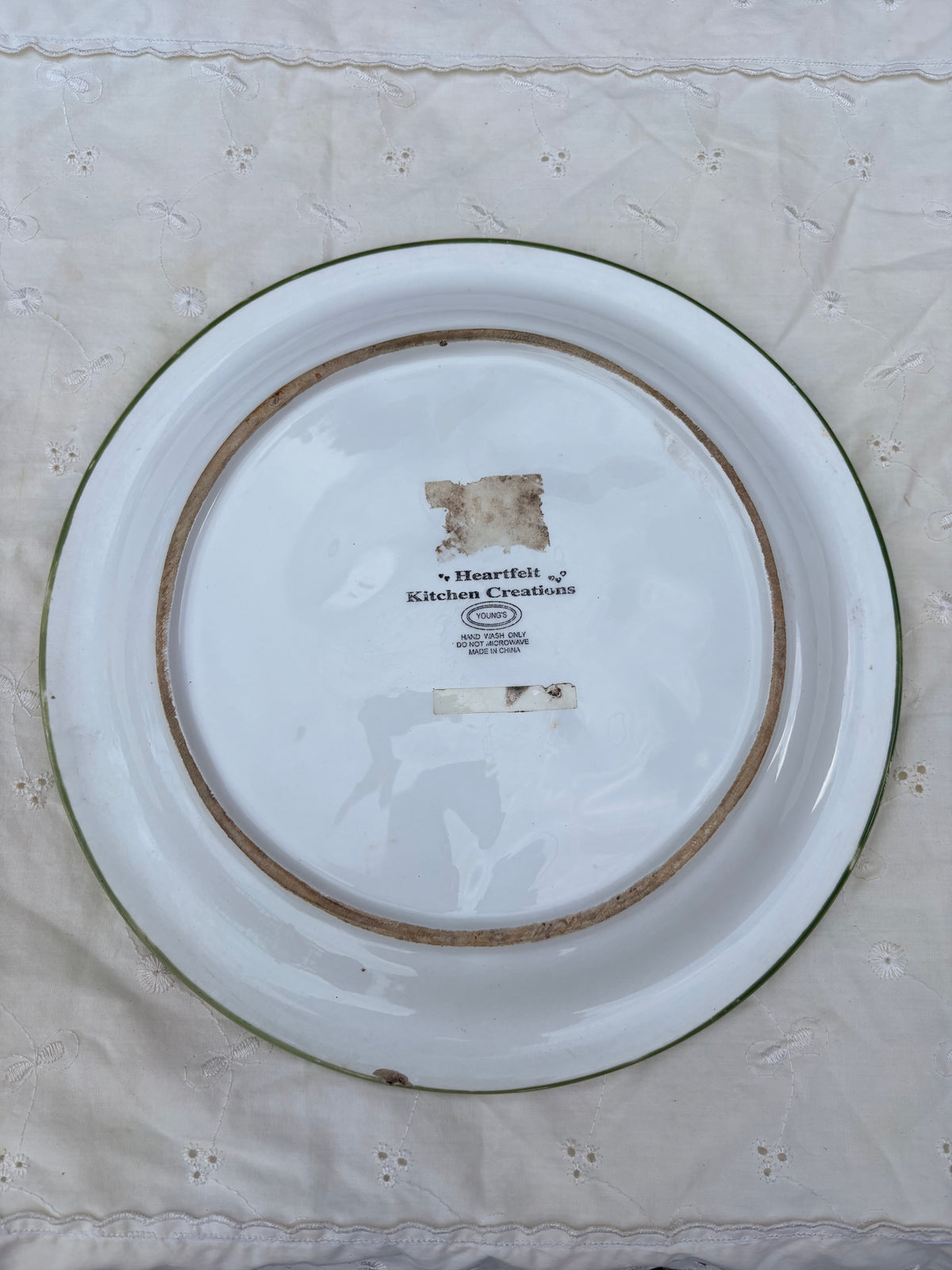 “All Things Grow With Love” Plate