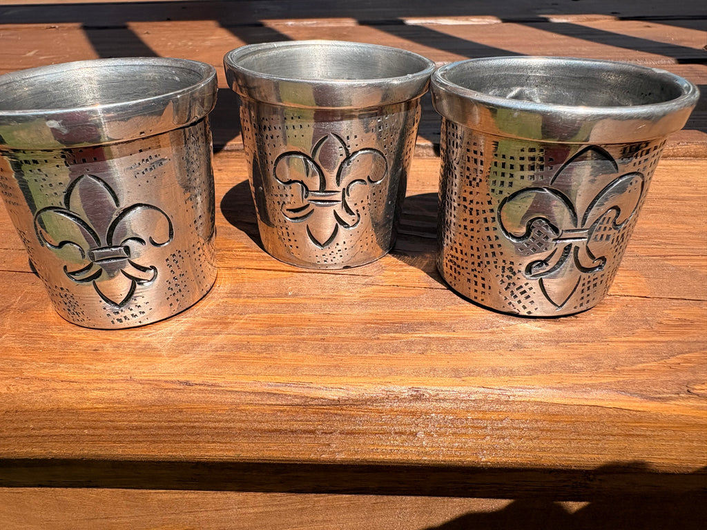 Metal Fleur De Lis Votives 3-Pc. Set