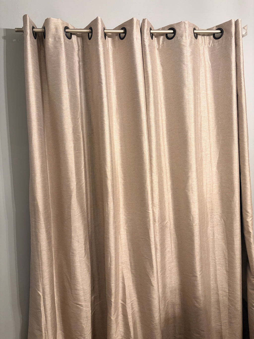 Kensington Home Fashion Curtain Panels – Slate Gray (Pair)