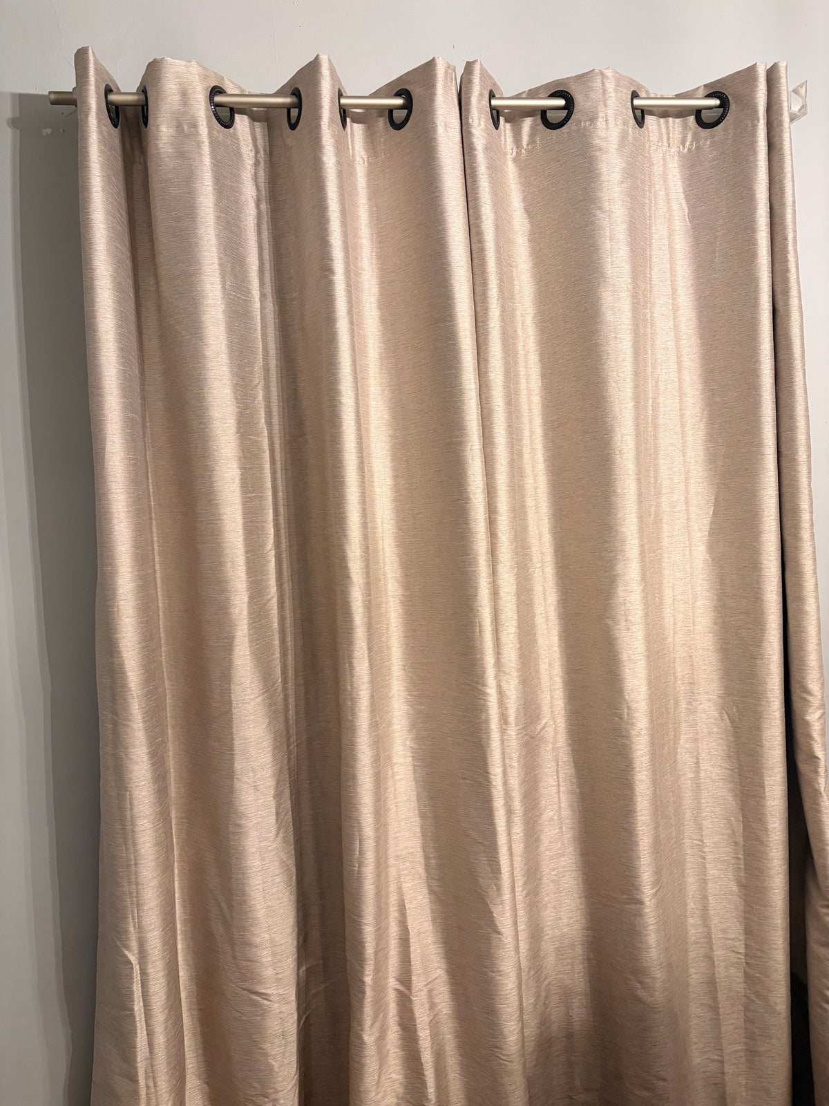 Kensington Home Fashion Curtain Panels – Slate Gray (Pair)