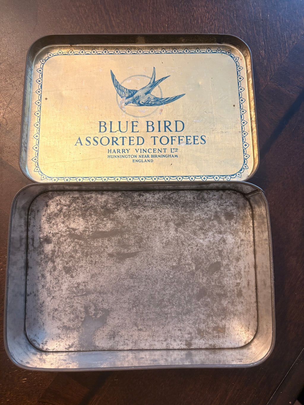 Vintage Bluebird Toffee Tin