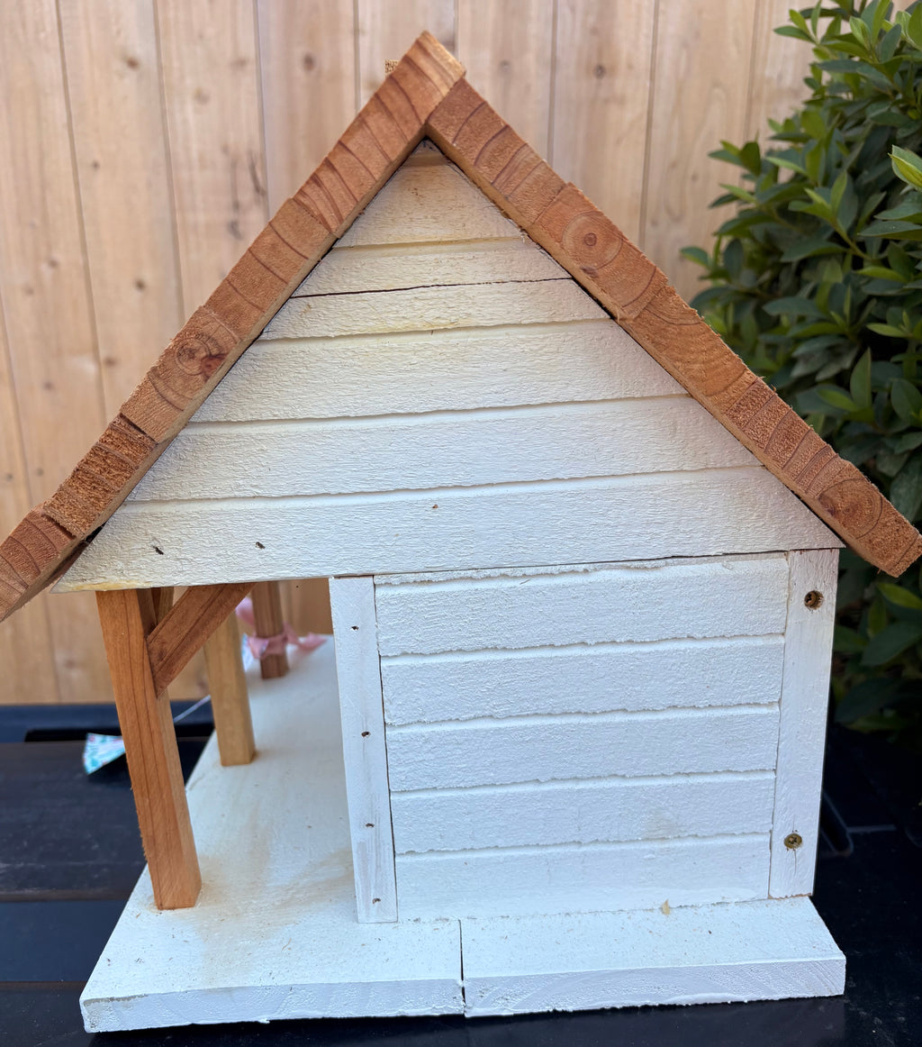 Hand Made 2-Compartment Birdhouse