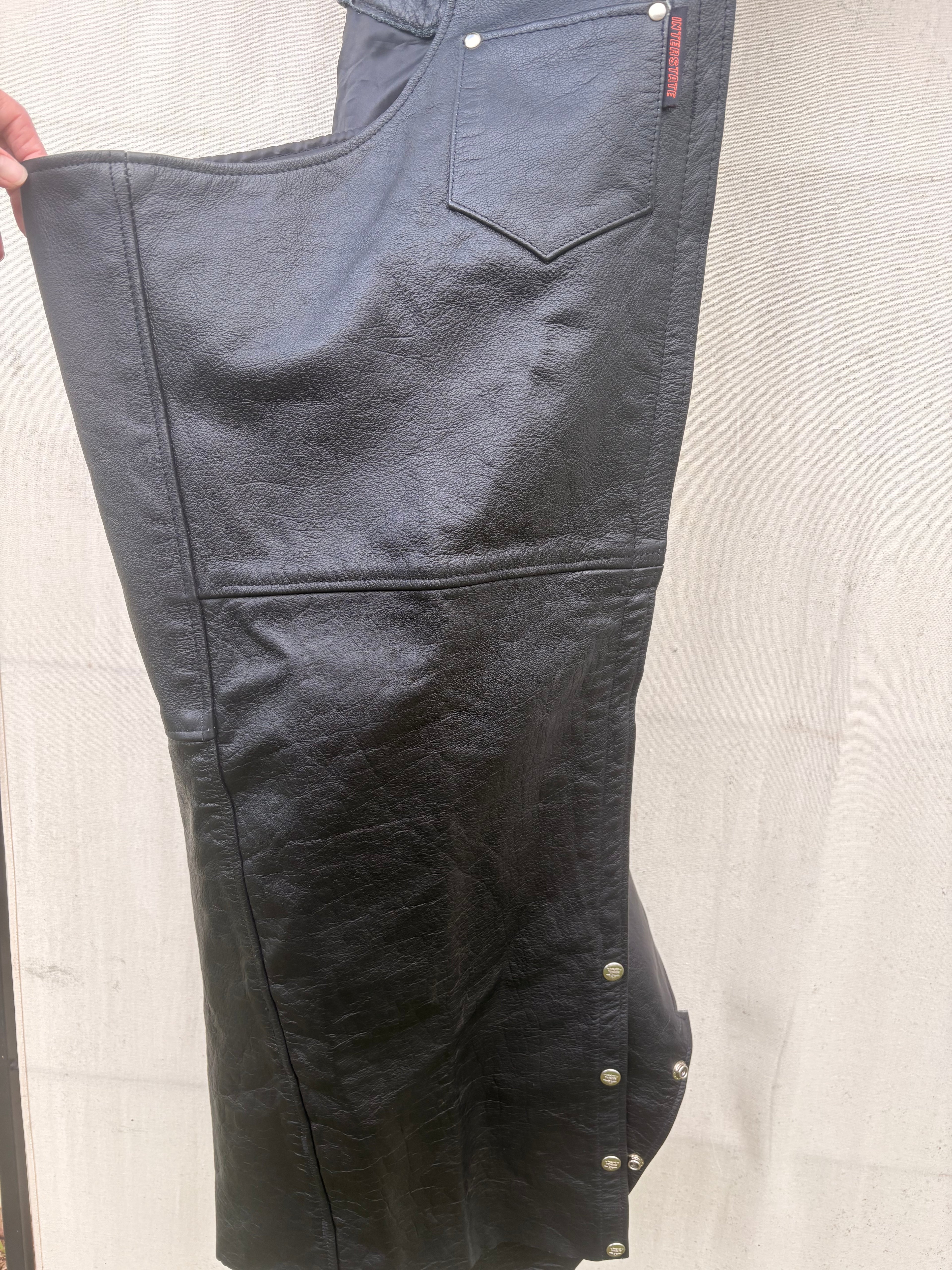 Leather Riding Chaps