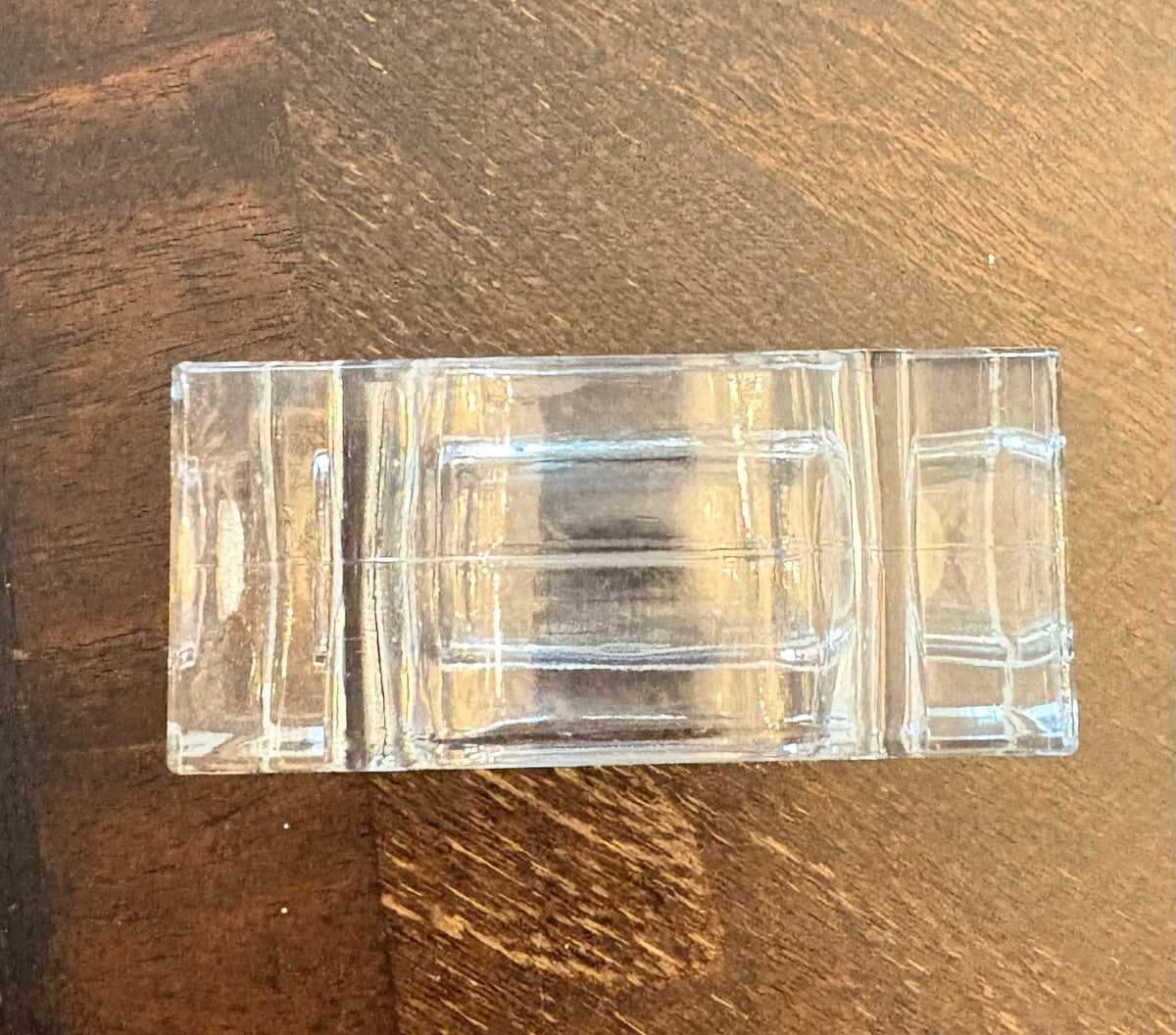 Lillian Vernon Clear Lucite Napkin Rings