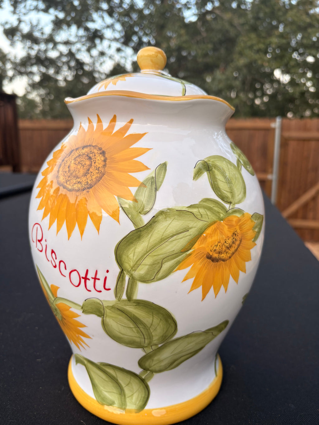 Nonni's Biscotti Jar
