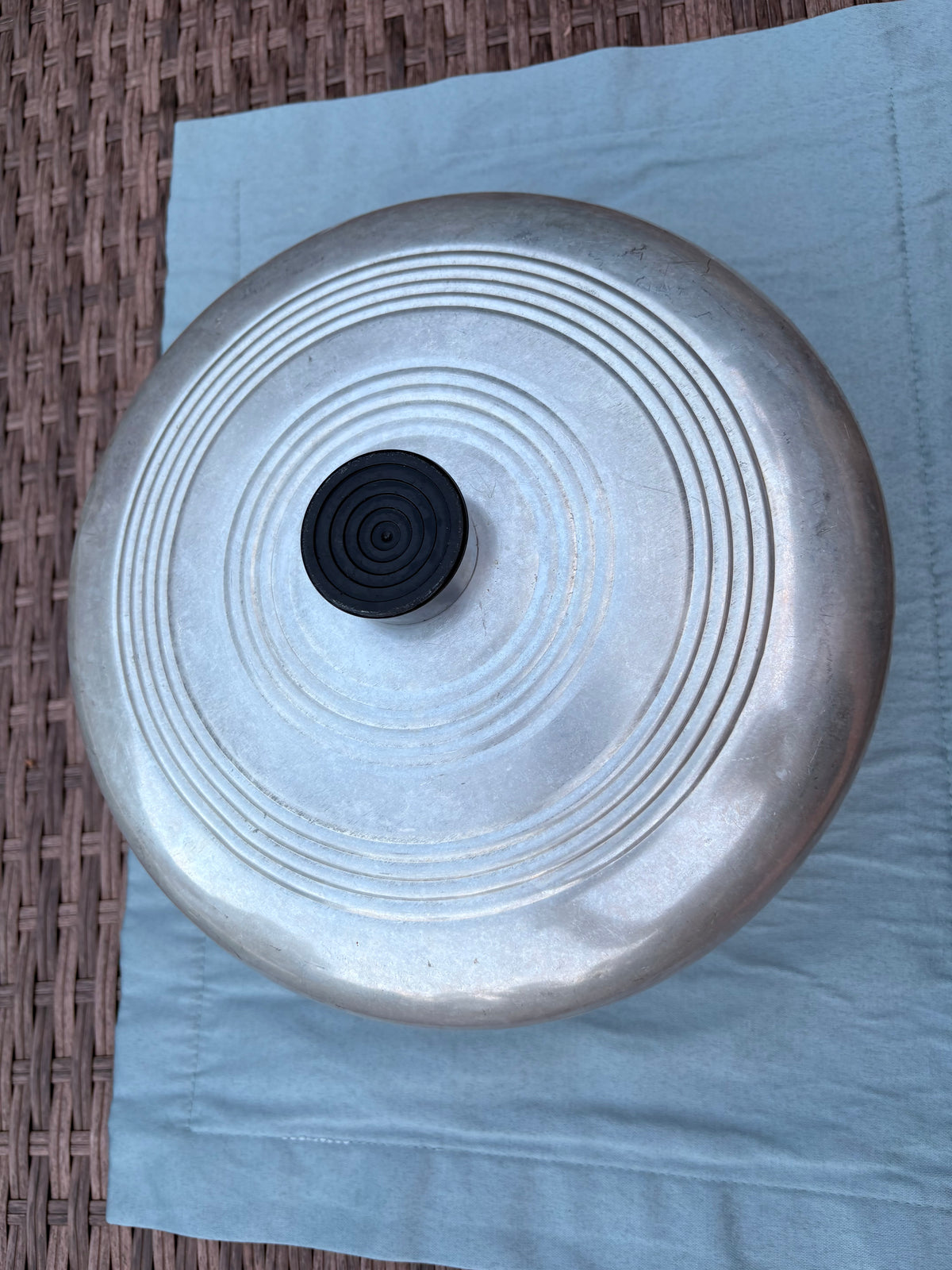 Vintage Aluminum Cake Cover