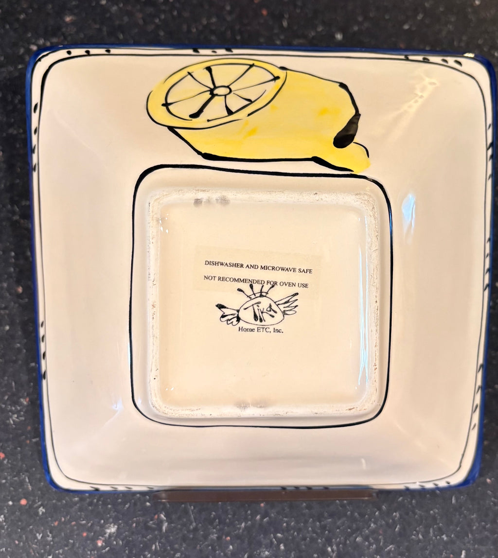 Tika Tabasco Seafood Bowl — Vintage Ceramic