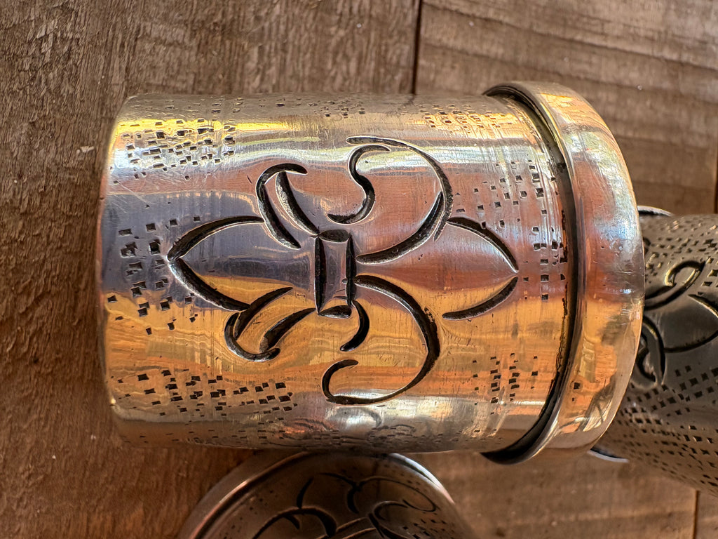 Metal Fleur De Lis Votives 3-Pc. Set