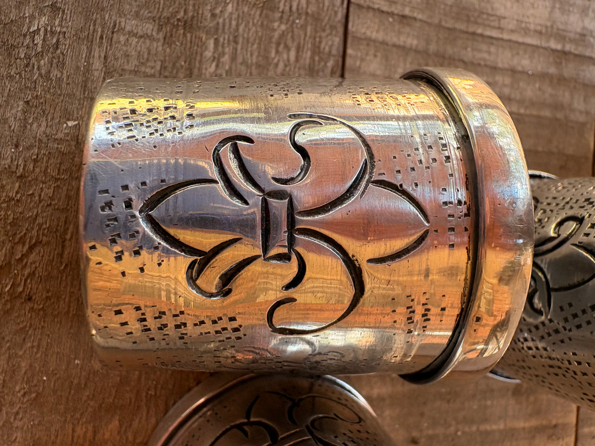 Metal Fleur De Lis Votives 3-Pc. Set