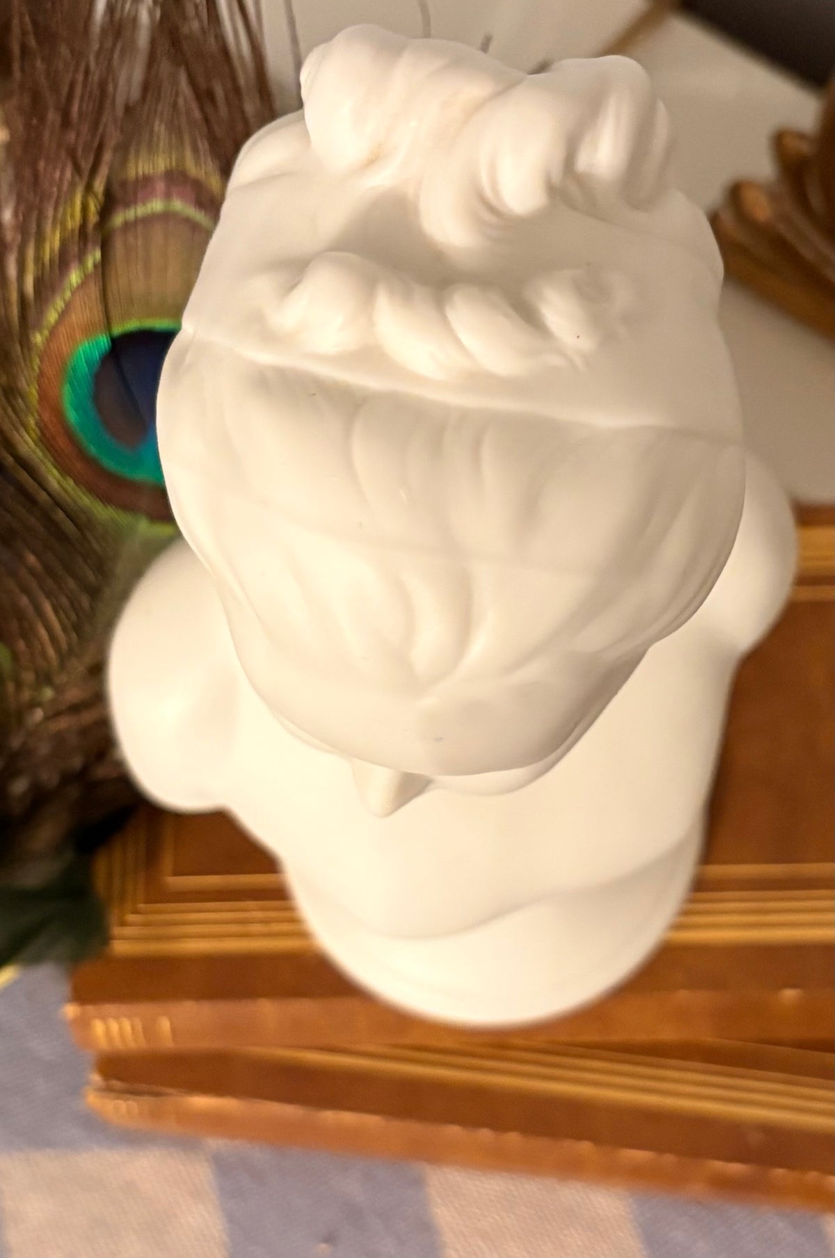 Vintage Female Bust Statue
