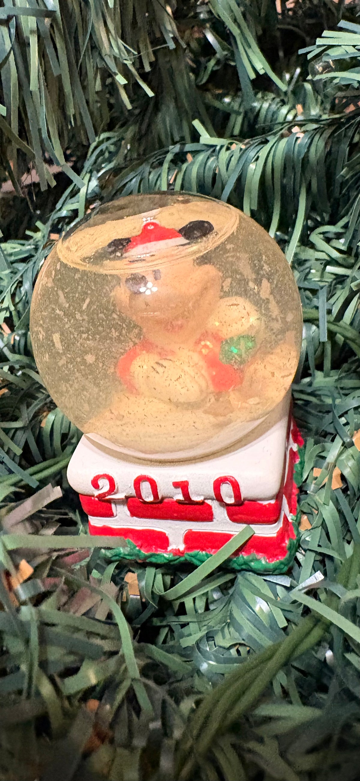 Mickey Mouse Miniature Snow Globe 2010