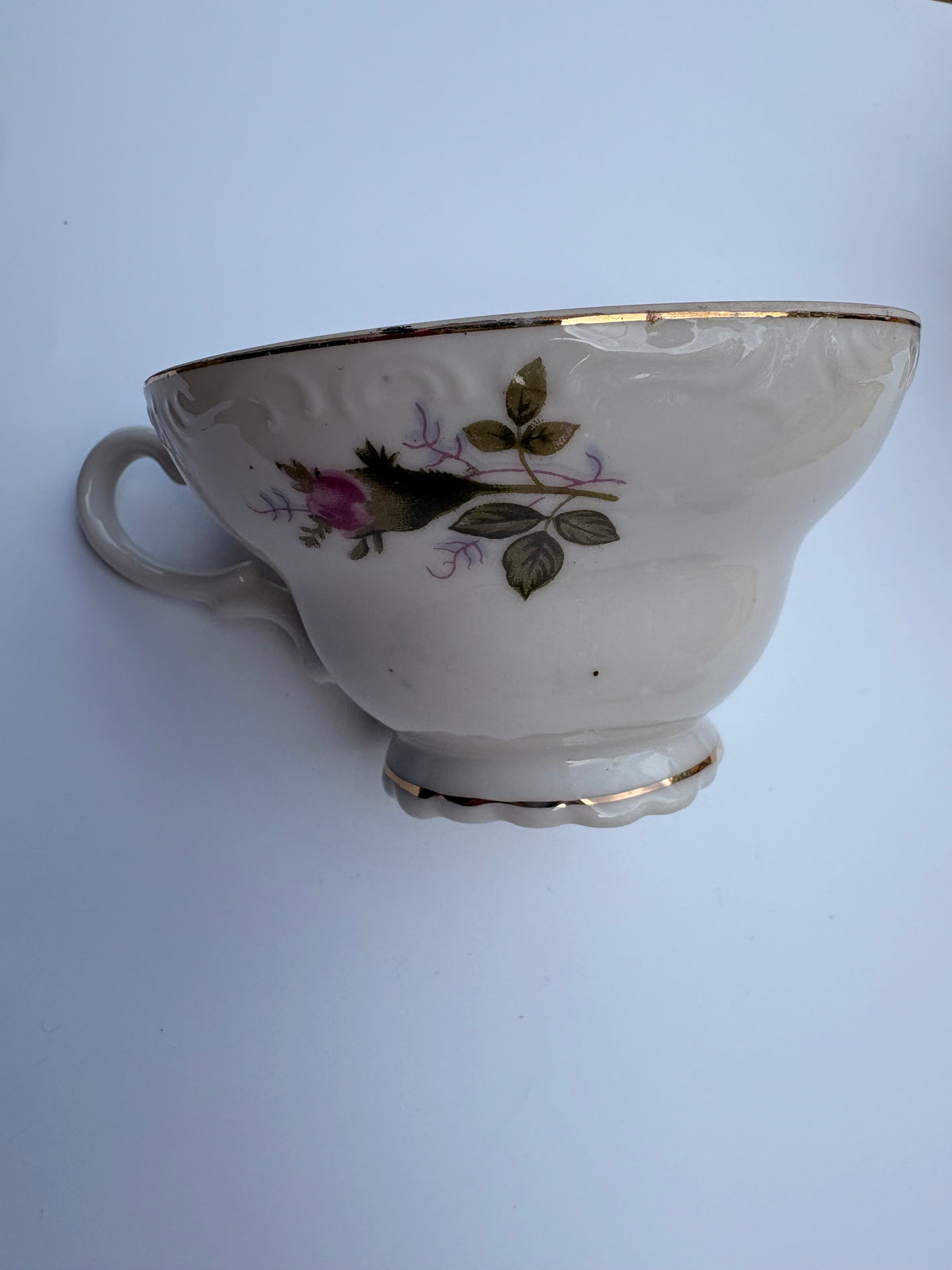 Assorted Vintage China Teacups, Set of 6