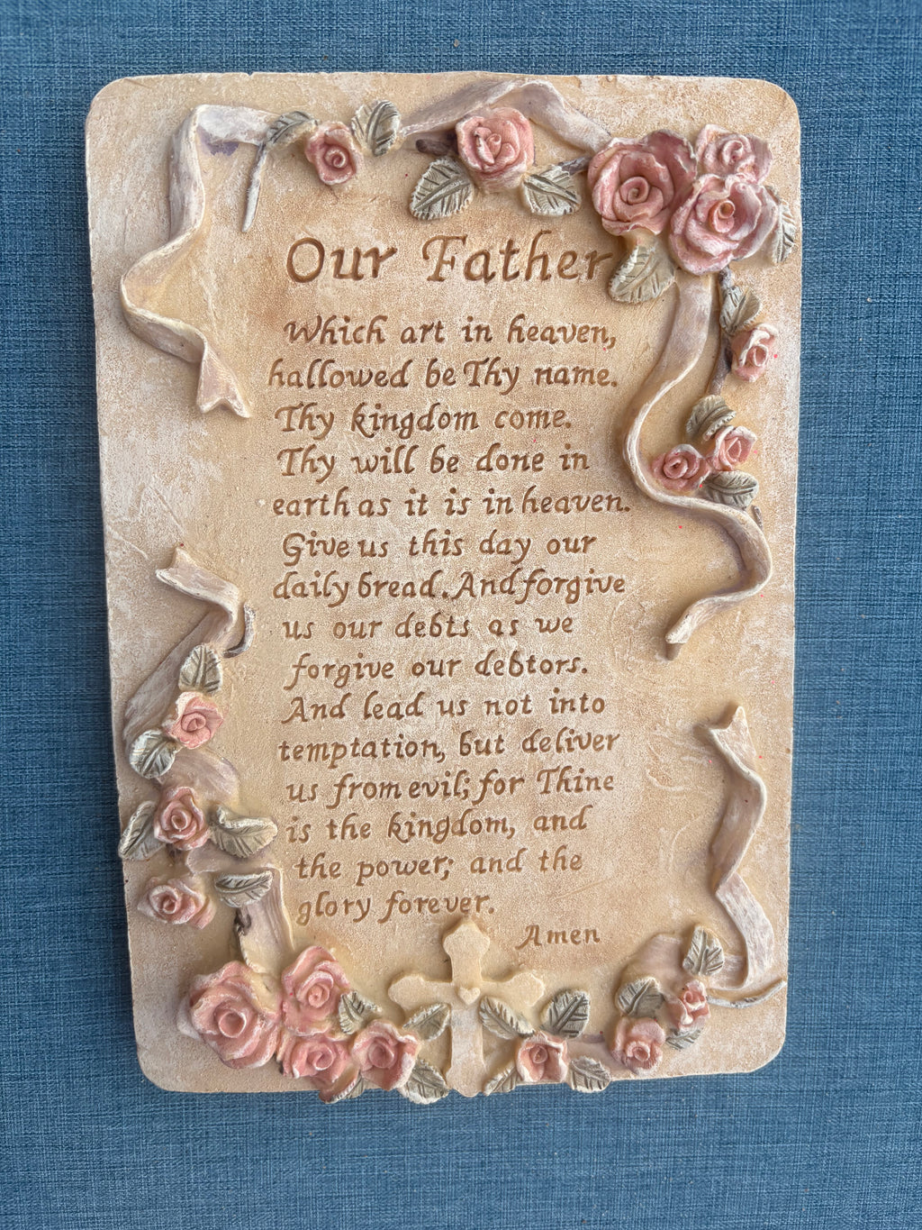The Lord's Prayer Plaque