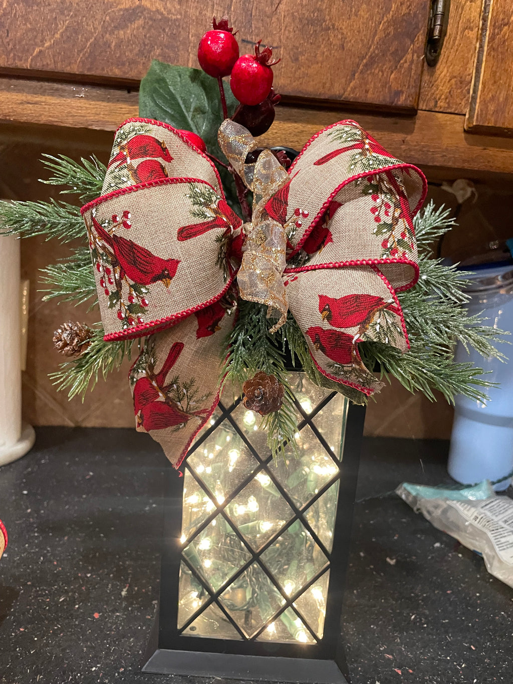 Light Up Christmas Lantern