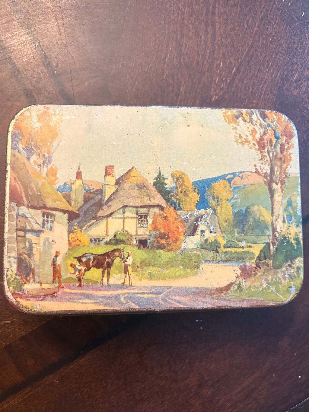 Vintage Bluebird Toffee Tin