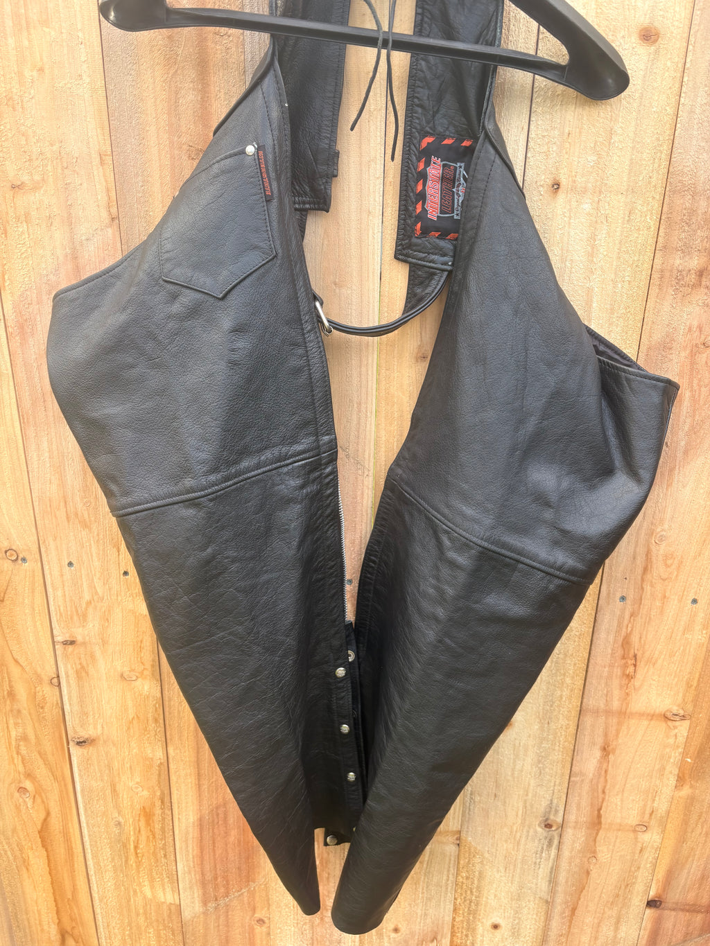 Leather Riding Chaps