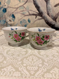 Belk Vintage Floral Teacup Set