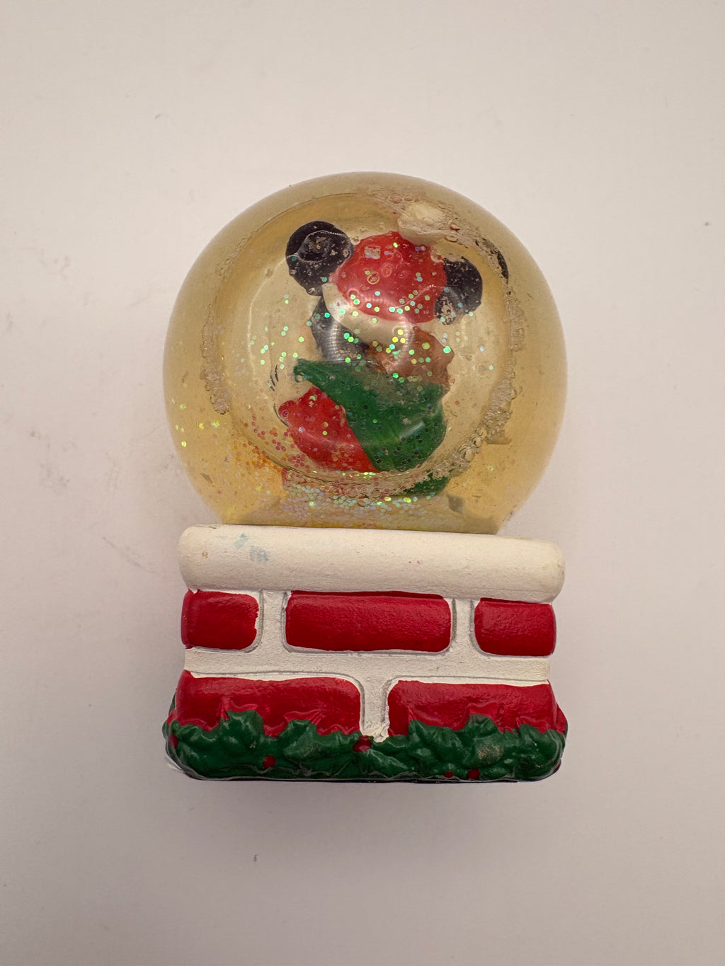Mickey Mouse Miniature Snow Globe 2010