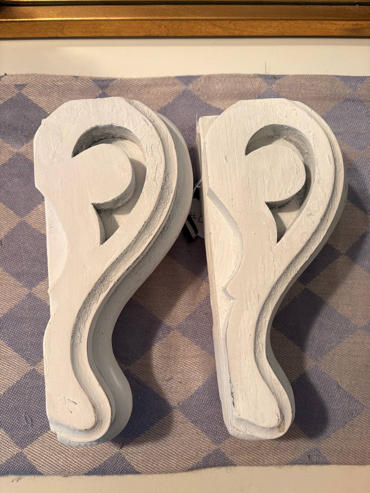 Decorative Scroll Wood Corbels