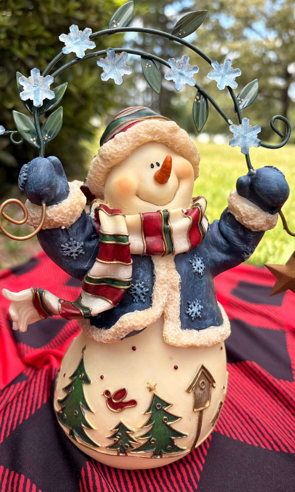 3 Pc Home Interiors "Snow Friends" Snowman Set