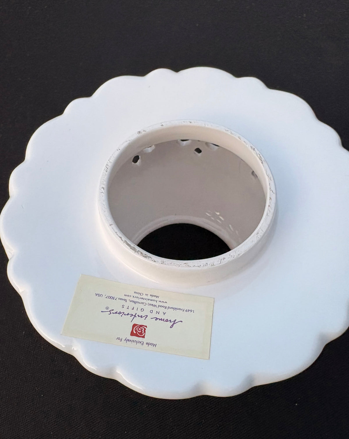 Home Interior Candle Topper