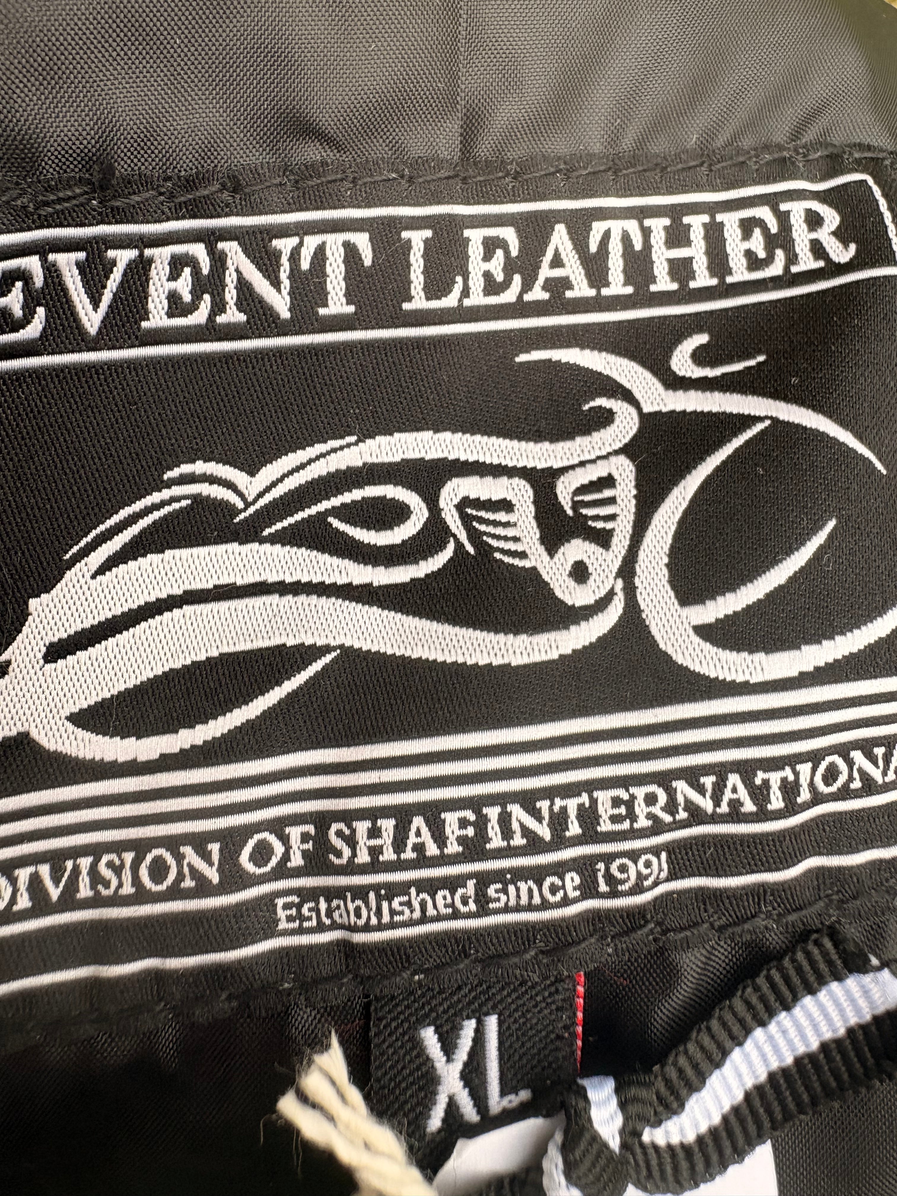 Leather 'Indian Head' Motorcycle Vest