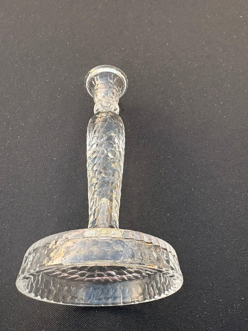 Biedermann & Sons Glass Candlestick