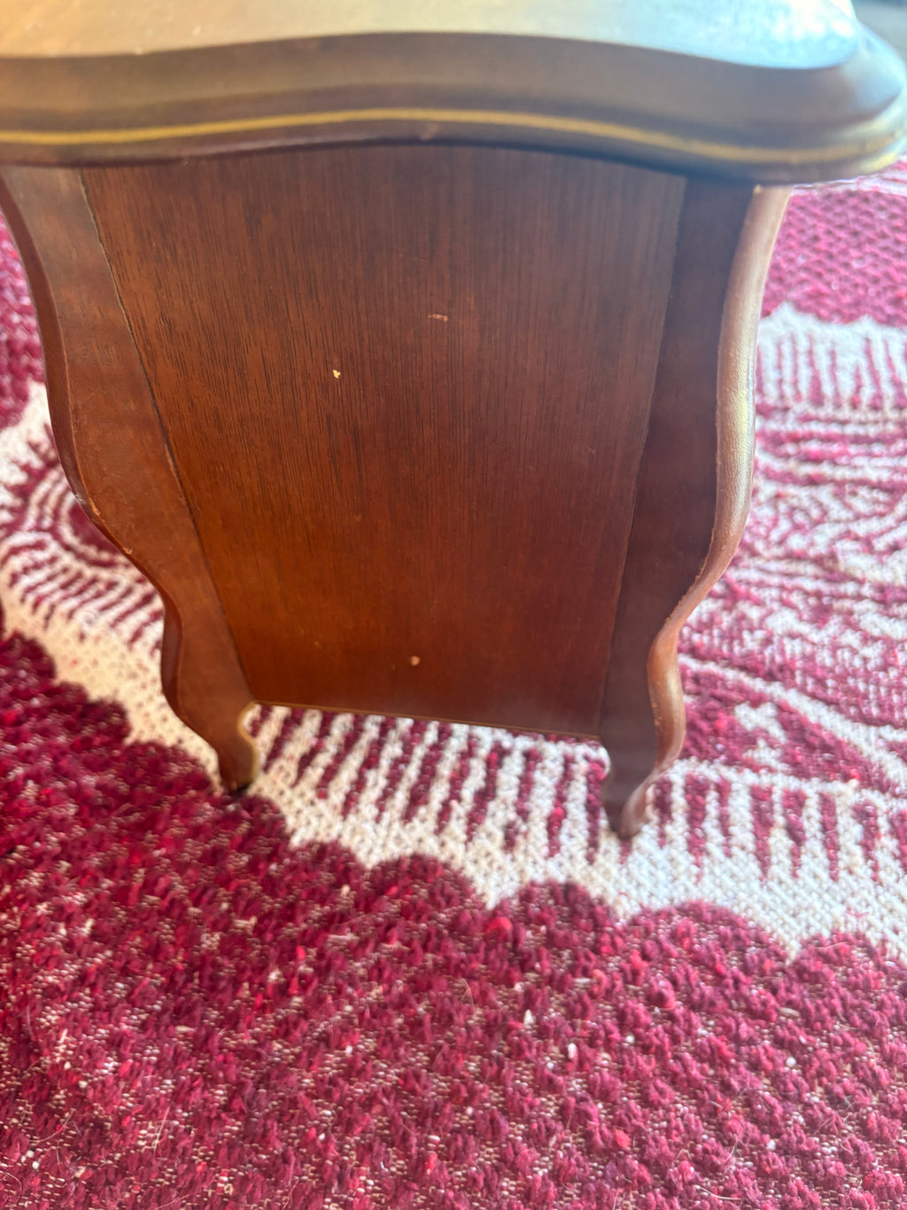 Vintage Wooden Musical Jewelry Box