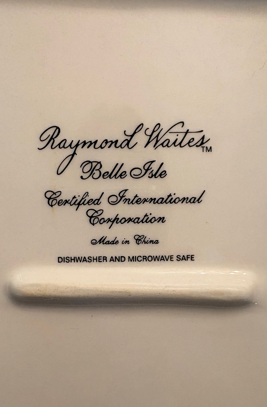 Raymond Waites "Belle Isle" 4-Piece Plate Set by Certified International