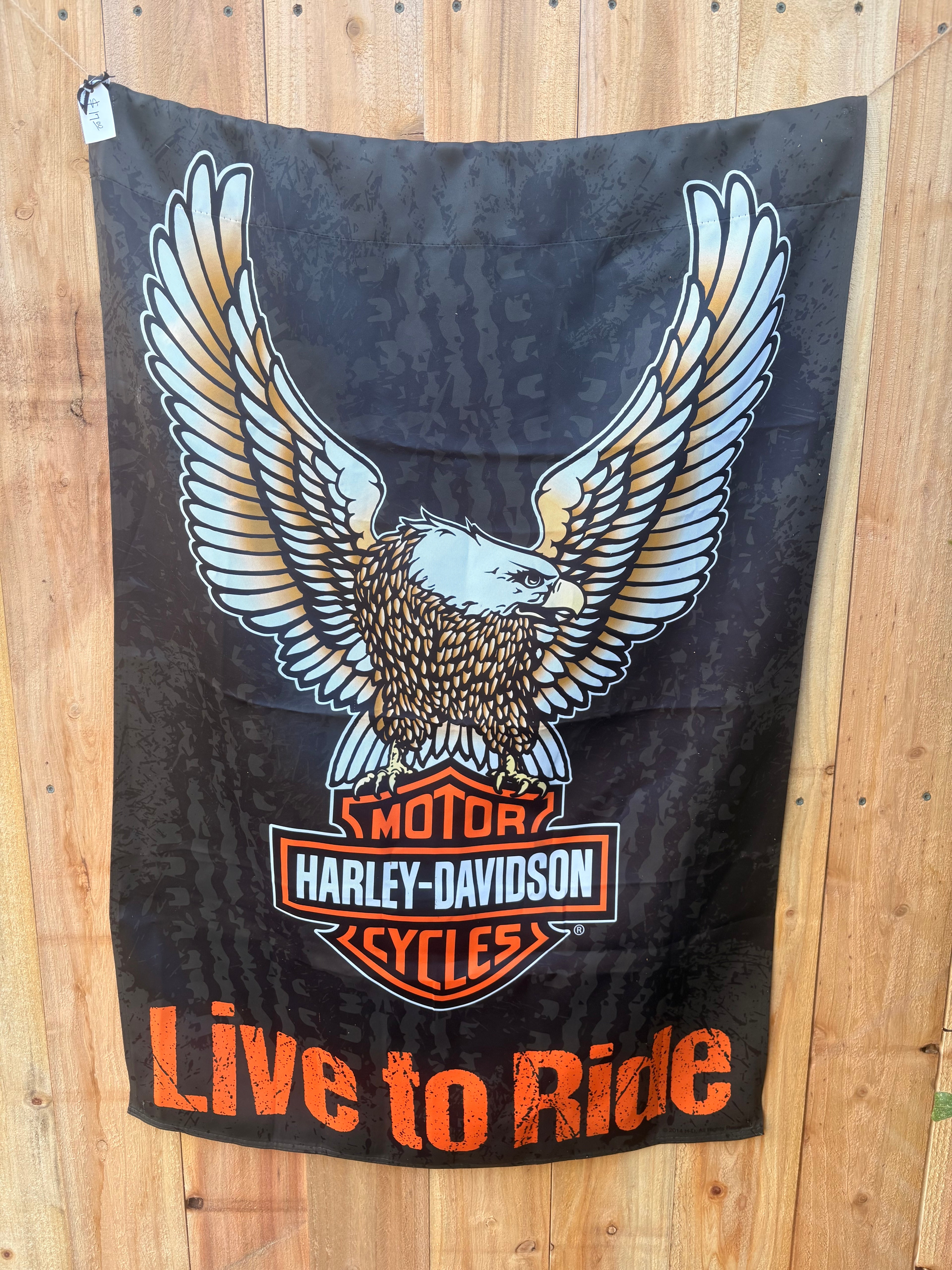Harley Davidson Double Sided Flag